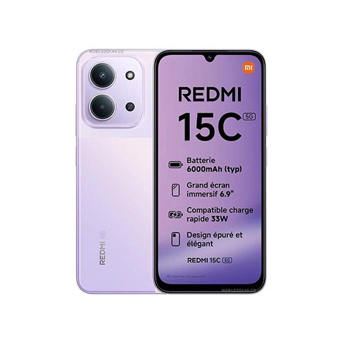 Redmi 15C 256 Go – RAM 16 Go – Smartphone 4G