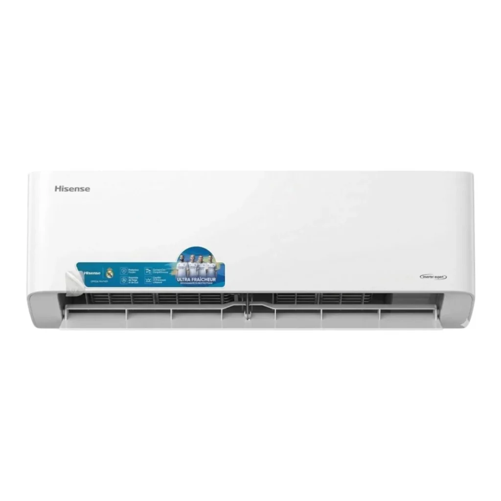 Split HISENSE 12000 BTU Inverter Blanc AS-TW4SLUHBW – Wi-Fi, A++, Climatisation Réversible