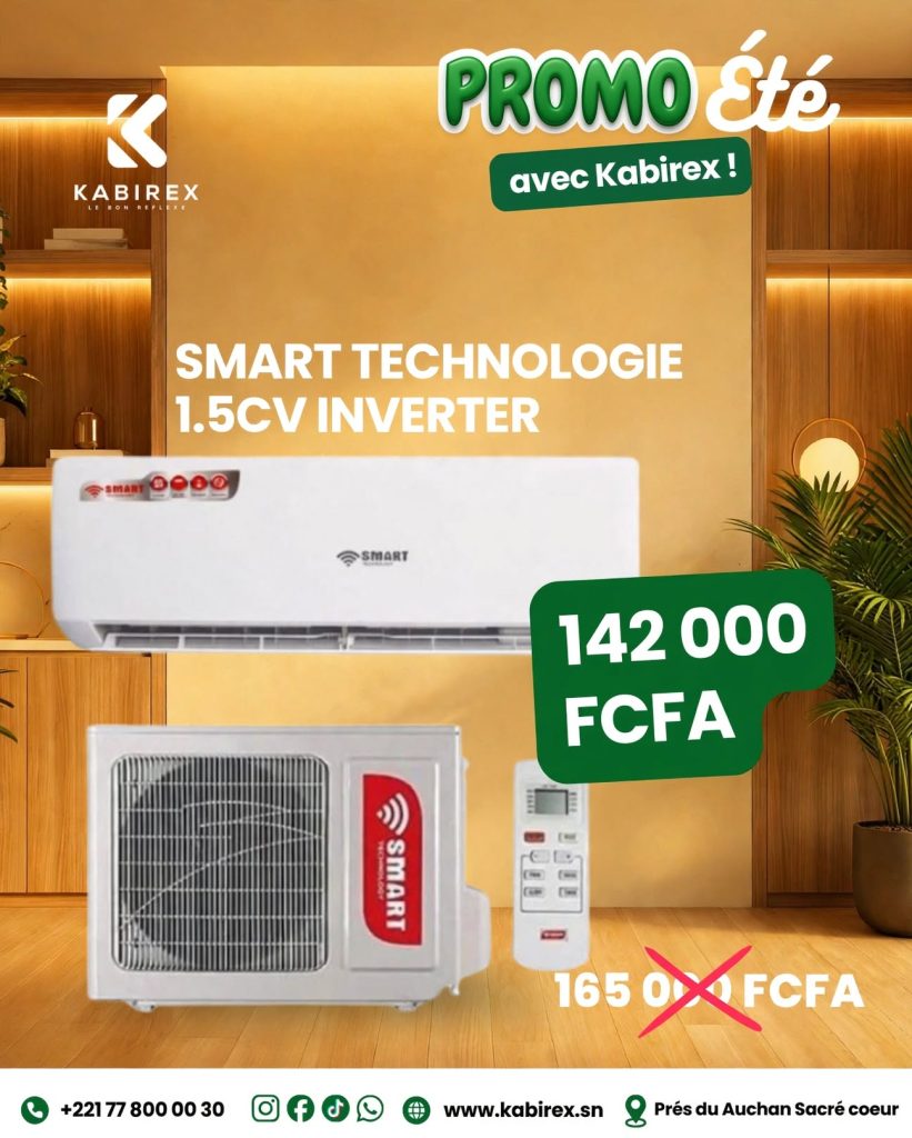 Climatiseur smart technology inverter