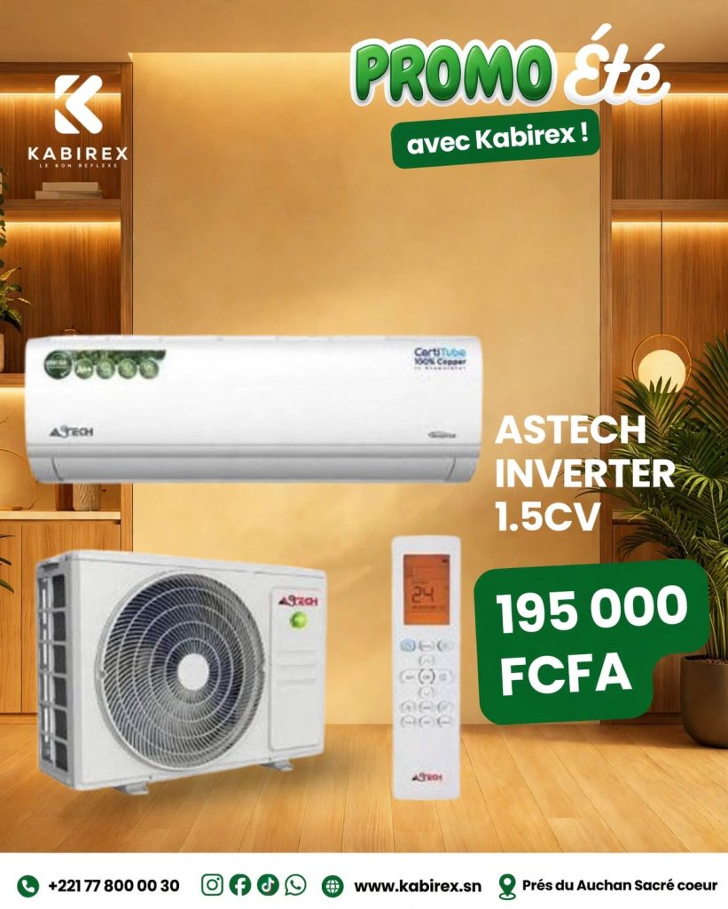 Climatiseur astech inverter